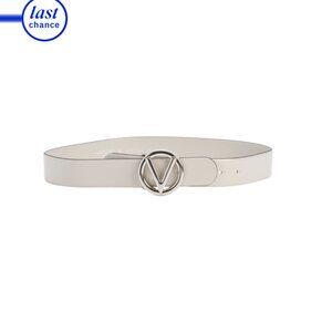 VALENTINO BY MARIO VALENTINO Fog Made In Italy Leather Giusy Bombe Belt